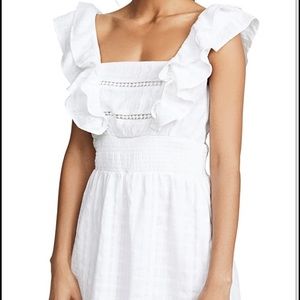 Kos Resort White Eyelet Dress